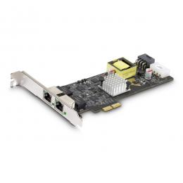 StarTech.com PR22GIP-NETWORK-CARD ネットワークアダプターカード/2ポート/2.5Gbps/PCIe x2/Intel I225-V/PoE+/LANカード