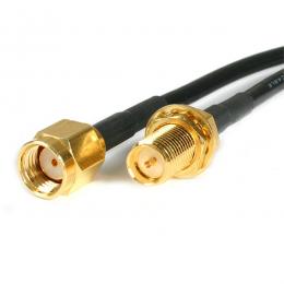 StarTech.com RPSMA10MF P-SMA延長ケーブル/3m/無線アンテナアダプター用/オス-メス/高耐久設計/ワイヤレス通信用 高速信号転送