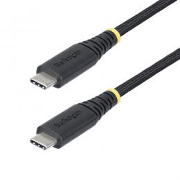 StarTech.com S2CEPR1M-USB-CABLE USB-Cケーブル/1m/USB 2.0/Type-C/240W 5A/USB-IF/ブラック/高速充電 データ転送