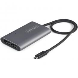 StarTech.com TB32DP14 Thunderbolt 3 - DisplayPort 1.4変換アダプター/2画面/4K60Hz/ビデオコンバータ