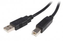 StarTech.com USB2HAB50CM USB 2.0 - USB-Bケーブル/50cm/Type-A to Type-B/オス-オス/データ転送・同期用