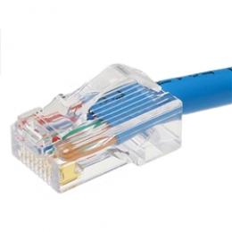 エイム電子 C5EX-SO-BL-60PJ カテゴリ5e UTPケーブル 単線 クロス 青 日本製 60m