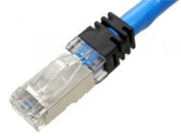 エイム電子 C6AS-STP-SO-BL-15 カテゴリ6A STPケーブル 単線 10GBASE-TXストレート 青 15m （仕様A）
