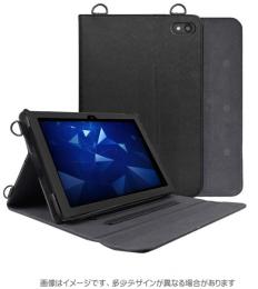 エムディーエス MDS-TCCKYT35BK2 京セラ DIGNO Tab2 5G KYT35対応 手帳型ケース（ハイグレード） ブラック