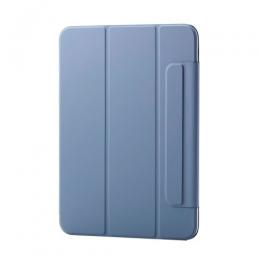 ELECOM TB-A25RWVPF2BG iPad 11インチ(A16)/10.9インチ(第10世代)/フラップケース/超薄型/マグネット装着/スリープ対応/ブルーグレー