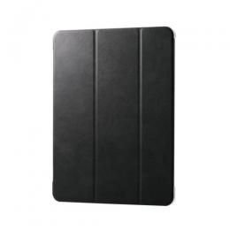 ELECOM TB-A25XWVBK 13インチiPad Air(M2)/フラップケース/薄型軽量/背面クリア/2アングル/スリープ対応/ブラック