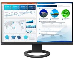 EIZO(エイゾー) EV2740S-BK 液晶ディスプレイ 27型/3840×2160/USB Type-C、DisplayPort、HDMI/ブラック/スピーカー：あり