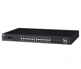 FXC FXC5628PE-ASBX 24ポート 10/100/1000Mbps および 4ポートSFP 管理機能付PoEスイッチ MAX.450W ＋ 同製品SBXバンドル