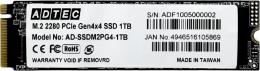 ADTEC AD-SSDM2PG4-1TB 3D NAND SSD M.2 NVMe PCIe Gen4x4(2280) AD-SSDM2PG4 1TB
