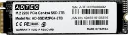 ADTEC AD-SSDM2PG4-2TB 3D NAND SSD M.2 NVMe PCIe Gen4x4(2280) AD-SSDM2PG4 2TB