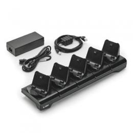ウェルコムデザイン W-CRD-MPM-5SCHJP1-01 ZQ310 Plus 320 Plus 本体5連クレードル ACアダプタ ACコード同梱 Zebra