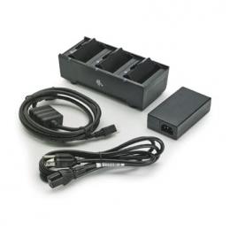 ウェルコムデザイン W-SAC-MPM-3BCHJP1-01 ZQ310 Plus 320 Plus バッテリー3連充電器 ACアダプタ ACコード同梱 Zebra