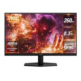 AOC Q27G42ZE/11 ゲーミング液晶ディスプレイ 27型/2560×1440/HDMI、DisplayPort/ブラック/スピーカー：なし/260Hz
