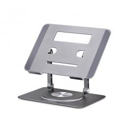 StarTech.com ATFR-LAPTOP-RISER ノートパソコンスタンド/耐荷重5kg/19.5x24.4cm/回転ベース 高さ角度調整/ラップトップ ノートブックPC用