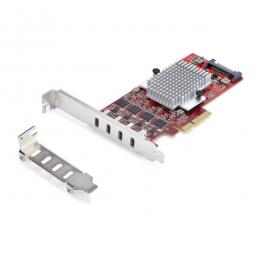 StarTech.com P10Q4C-USB-CARD PCI Express拡張カード/PCIe 3.0 x4/4ポート USB-C 3.2 Gen 2/最大各10Gbps
