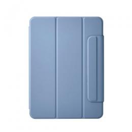 ELECOM TB-A25MWVPF2BG iPad Air 11インチ(M3/M2)/フラップケース/超薄型/ソフトレザー/マグネット装着/スリープ対応/ブルーグレー