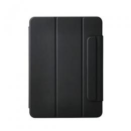 ELECOM TB-A25MWVPF2BK iPad Air 11インチ(M3/M2)/フラップケース/超薄型/ソフトレザー/マグネット装着/スリープ対応/ブラック