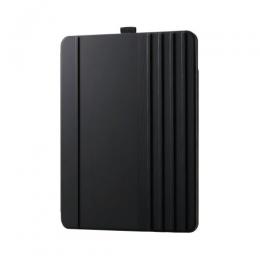 ELECOM TB-A25XWVDBK 13インチiPad Air(M2)/フラップケース/ソフトレザー/ドローイング/アングル7段階/スリープ対応/ブラック
