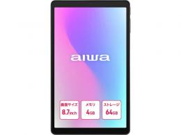 aiwaデジタル JA5-TBA0804 aiwa tab AS8L-2 Android15搭載8.68インチタブレットPC (Helio G81 OctaCore/4GB/eMMC64GB/Android15/8.68型IPS/SIMスロット:nanoSIM/800x1340pix)