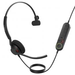 GNオーディオ 4093-419-299 Jabra コンタクトセンター用ヘッドセットUSB-C 片耳 UC認定 コントロールユニット付「Jabra Engage 40 - (Inline Link) USB-C UC Mono」