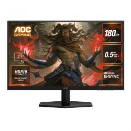 AOC Q27G40E/11 ゲーミング液晶ディスプレイ 27型/2560×1440/HDMI、DisplayPort/ブラック/スピーカー：なし/180Hz