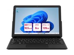 aiwaデジタル JA5-TBW1003 aiwa tab WS10L Windows11Pro 2in1タブレット型PC (Intel N100 QuadCore/8GB/SSD128GB/10.5型/Windows11Pro 64bit/SIMスロット:nanoSIM/解像度:1920x1280)