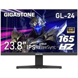 Gigastone GJGL-24FF3-238 ゲーミングモニター 23.8型/1920×1080/HDMI、DP/ブラック/スピーカー：あり/IPSパネル/178度/広視野角/高解像度/フルHD/165Hz/ブルーライト軽減/フレームレス