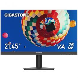 Gigastone GJLA-22FA51-2145 液晶モニター 21.45型/1920×1080/HDMI、VGA/ブラック/スピーカー：なし/VAパネル/178度広視野角/75Hz/ブルーライト軽減/フレームレス