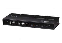 ATEN CS784H 4ポート USB HDMI KVMPスイッチ（4K60p、2ポートUSB 2.0ハブ搭載）