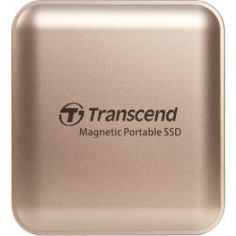 Transcend TS4TESD420G 4TB MagSafe対応ポータブルSSD ESD420 USB 20Gbps Type-C シャンパンゴールド