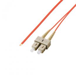 ELECOM OC-SCOP2M2/015 光ファイバー/SC-OPEN/2芯/OM2/1.5m