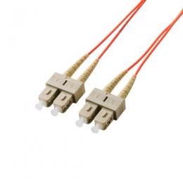 ELECOM OC-SCSC2M2/5 光ファイバー/SC-SC/2芯/OM2/5m