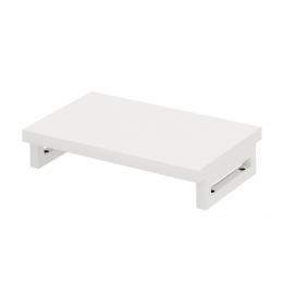 サンワサプライ EMR-LCK5030W eモニタ台（角脚・白天板）W500×D300【受注生産品】