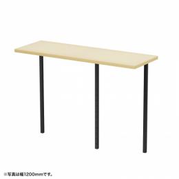 サンワサプライ EST-65BKLM サブテーブルW650mm用（薄い木目＋ブラック）【受注生産品】