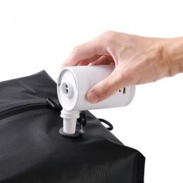 ELECOM BMA-TRCS02SBK 圧縮バッグ/トラベル向け/密閉用ファスナー/Sサイズ/ブラック