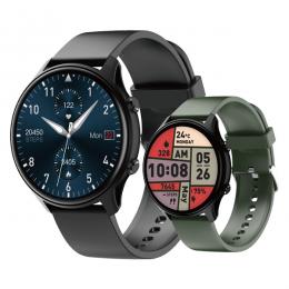 グリーンハウス GH-SMWC-BK スマートウォッチ 丸型モデル ブラック