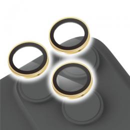 ELECOM PM-A25CFLLGGD iPhone 17 Pro/iPhone 17 Pro Max/iPhone 16 Pro/iPhone 16 Pro Max/iPhone 15 Pro/iPhone15 Pro Max/カメラレンズガラスフィルム/ゴールド