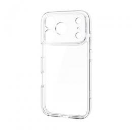 ELECOM PM-A25CHVCGKCR iPhone 17 Pro/ハイブリッドケース/極限/ガラス/メタルステッカー付/クリア