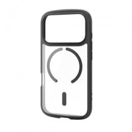 ELECOM PM-A25CTSLFCMBK iPhone 17 Pro/TOUGH SLIM LITE/フレームカラー/MAGKEEP/ブラック