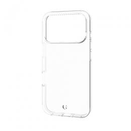 ELECOM PM-A25CUCTCR iPhone 17 Pro/ソフトケース/メタルステッカー付/クリア