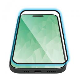 ELECOM PM-A25DFLGFBL iPhone 17 Pro Max/ガラスフィルム/フレーム付き/高透明/ブルーライトカット