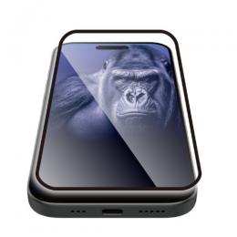 ELECOM PM-A25DFLGFOM iPhone 17 Pro Max/ガラスフィルム/フレーム付き/ゴリラ/0.21mm/反射防止