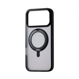 ELECOM PM-A25DMAGSTBK iPhone 17 Pro Max/ハイブリッドケース/MAGKEEP/スタンド/ブラック