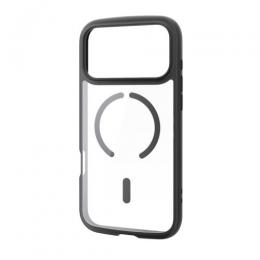 ELECOM PM-A25DTSLFCMBK iPhone 17 Pro Max/TOUGH SLIM LITE/フレームカラー/MAGKEEP/ブラック