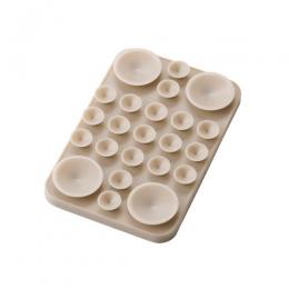 ELECOM P-TKPTMAG01BG 吸盤スマホシリコンパッド/タコピタ/マグネット吸着タイプ/タイプ/ベージュ