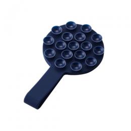 ELECOM P-TKPTMAGB01NV 吸盤スマホシリコンパッド/タコピタ/マグネット吸着タイプ/バンド機能付き/タイプ/ネイビー