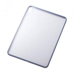 ELECOM TB-A25MTSLOBG iPad Air 11インチ(M3/M2)/クリアケース/背面クリア/軽量/カラーエッジ/ブルーグレー
