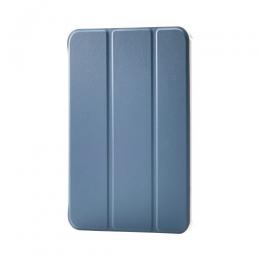 ELECOM TB-A25SWVBG 8.3インチiPad mini(A17 Pro)/フラップケース/薄型軽量/背面クリア/2アングル/スリープ対応/ブルーグレー