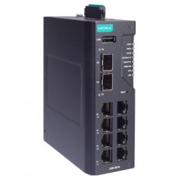 MOXA EDR-8010-VPN-2GSFP 8FE銅線＋2GbE SFPマルチポート 産業用セキュアルーター VPN