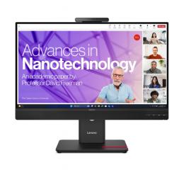 レノボ 64B6MAR1JP ThinkVision T24-4v (23.8型ワイド液晶ディスプレイ/1920×1080/VGA、DP、HDMI/ブラック/スピーカー：あり/3年間フル保証/広視野角IPSパネル採用)